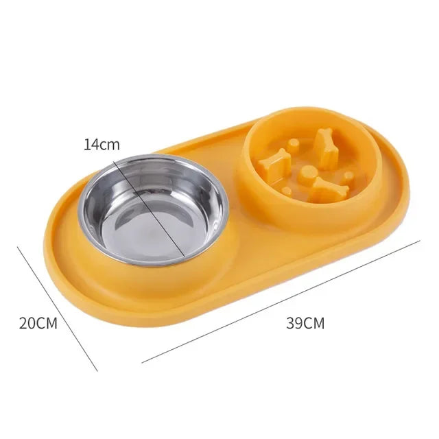 Slow Feeder & Water Bowl