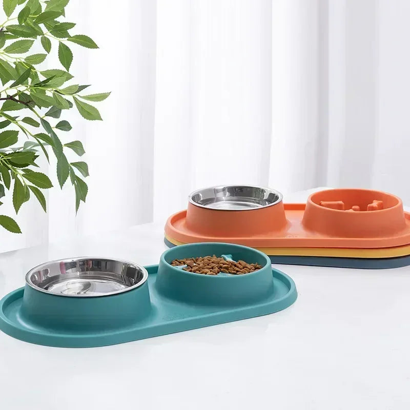 Slow Feeder & Water Bowl