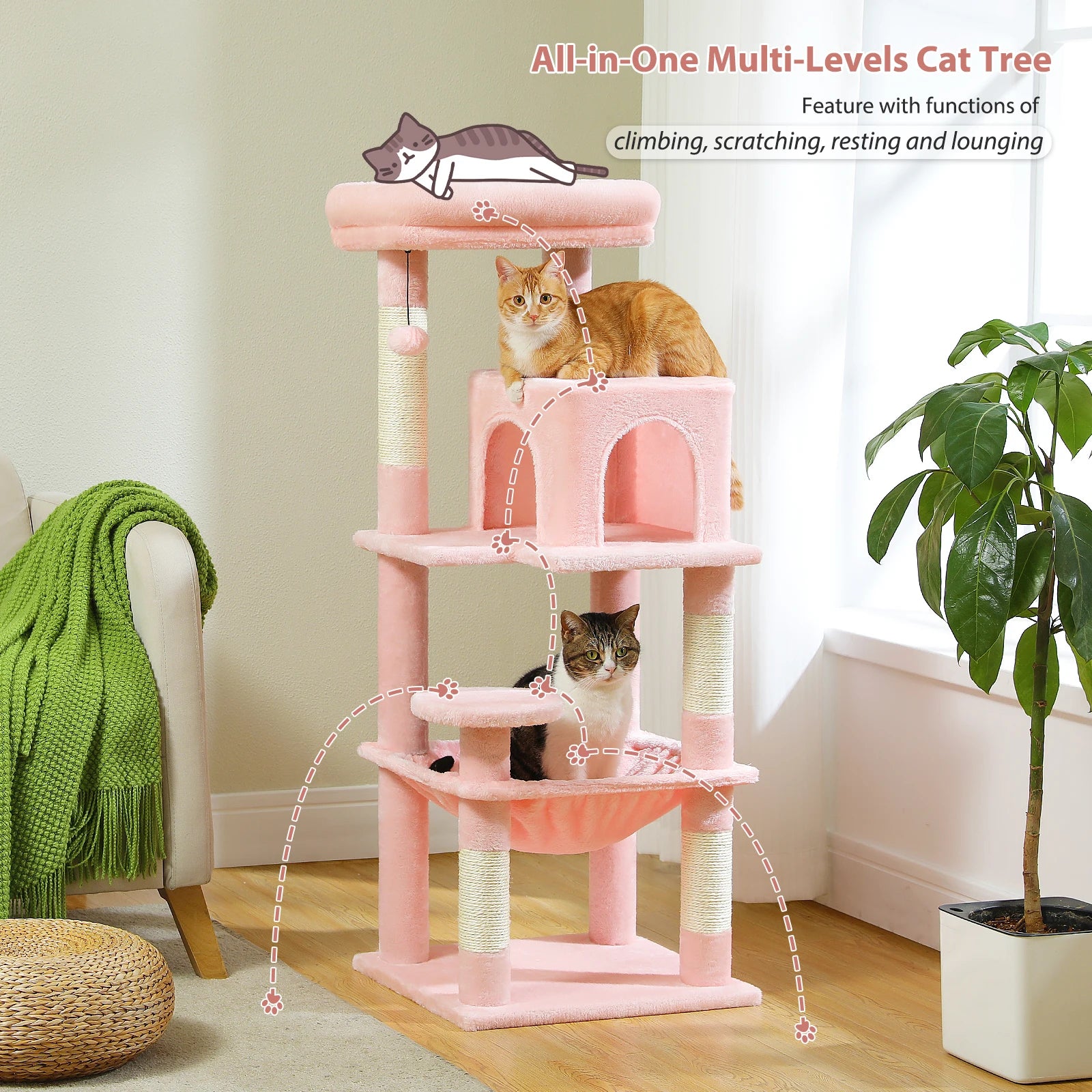 5-Level Cat Tower