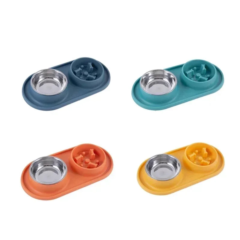 Slow Feeder & Water Bowl