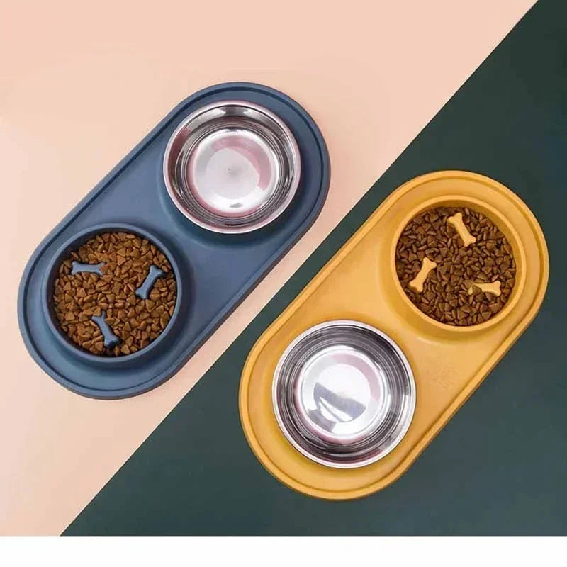 Slow Feeder & Water Bowl